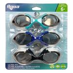 Aqua Leisure Ultrafit Youth Swim Goggle (3 Pack) - Thumbnail 8 of 8