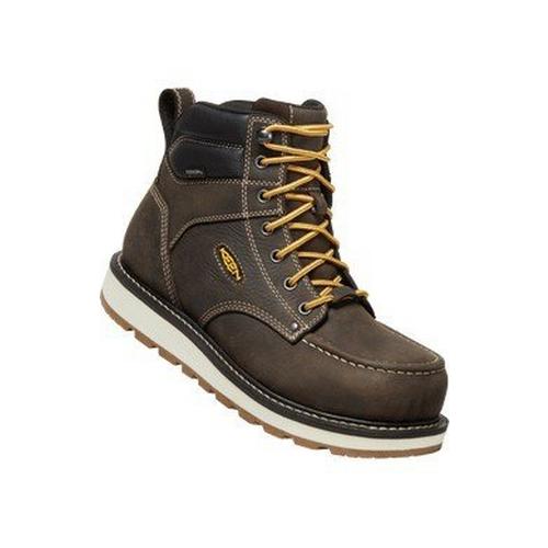 Men's KEEN Cincinnati 6in WP Carbon-Fiber Work Boots - Primary Image