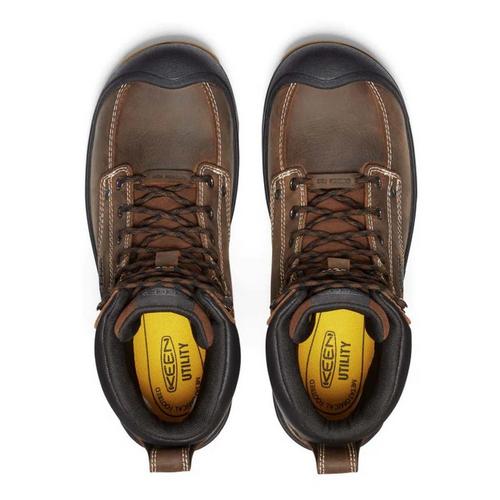 Men's KEEN Fort Wayne 6" Carbon Fiber Toe Waterproof Work Boots - Primary Image