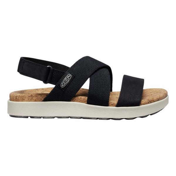 Women's KEEN Elle Criss Cross Sandals 11 Black/Birch
