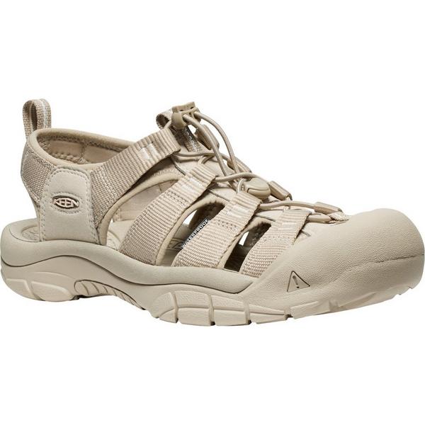 Men's KEEN Newport H2 Closed Toe Sandals 9.5 Monochrome/Plaza Taupe