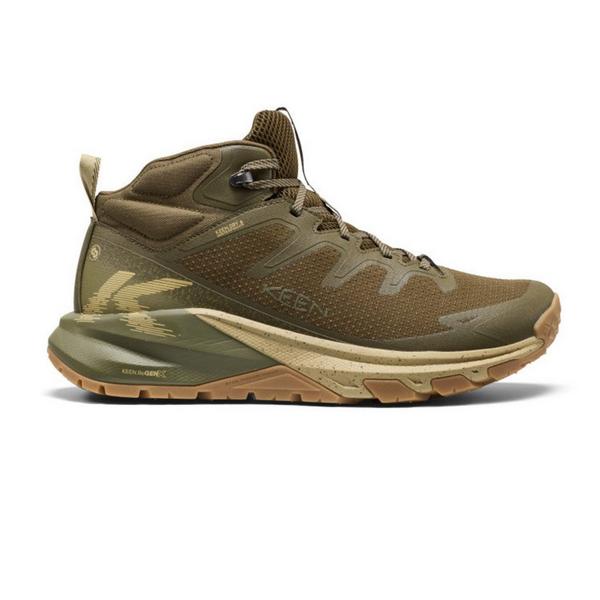 Men's KEEN Targhee Apex Waterproof Hiking Boots 14 Olive/Khaki