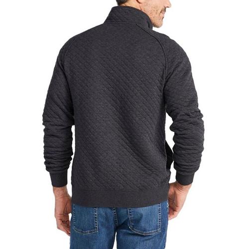 Men's L.L.Bean Quilted Mockneck 1/4 Snap Pullover - Primary Image