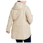 Women's L.L.Bean Plus Size Mountain Pile Hooded Fleece Jacket - Thumbnail 2 of 3