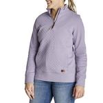 Women's L.L.Bean Quilted 1/4 Zip Pullover - Thumbnail 3 of 4