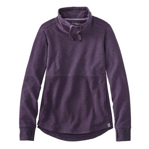 Women's L.L.Bean Bean's Cozy Mixed Knits Cowl Neck Pullover Sweater - Primary Image