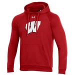Under Armour Wisconsin Badgers Logo Hoodie - Thumbnail 1 of 2