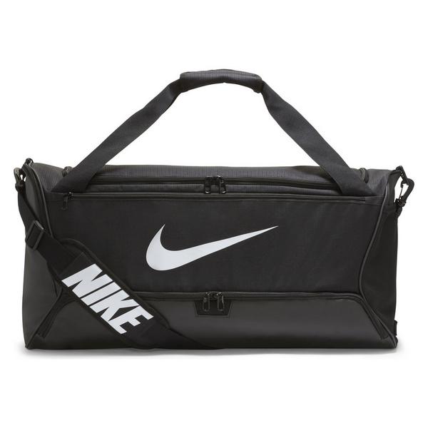 Nike Brasilia 9.5 Medium Training Duffel Bag Black/Black/White
