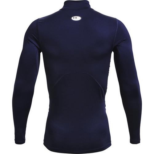 Men's Under Armour ColdGear Long Sleeve Mock Neck Compression Shirt - Primary Image
