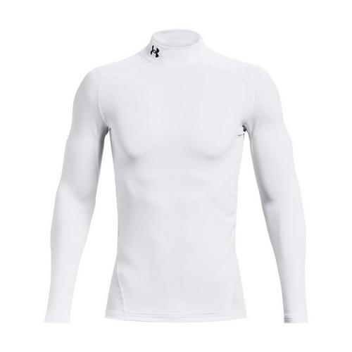 Men's Under Armour ColdGear Long Sleeve Mock Neck Compression Shirt - Primary Image