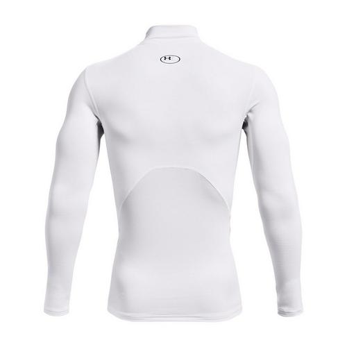 Men's Under Armour ColdGear Long Sleeve Mock Neck Compression Shirt - Primary Image