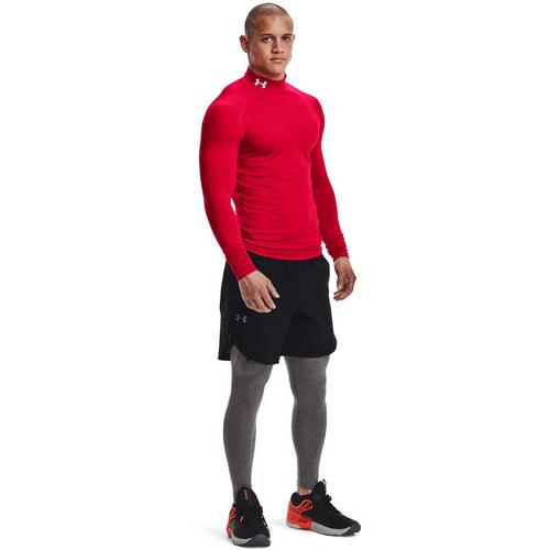 Men's Under Armour ColdGear Long Sleeve Mock Neck Compression Shirt - Primary Image