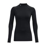 Women's Under Armour ColdGear Authentics Long Sleeve Mock Neck T-Shirt - Thumbnail 1 of 4