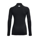 Women's Under Armour ColdGear Authentics Long Sleeve Mock Neck T-Shirt - Thumbnail 2 of 4