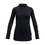Girls' Under Armour ColdGear Long Sleeve Mock Neck T-Shirt - Thumbnail 3 of 4