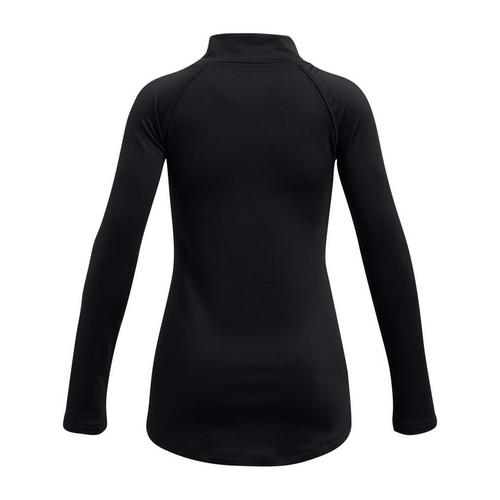 Girls' Under Armour ColdGear Long Sleeve Mock Neck T-Shirt - Primary Image