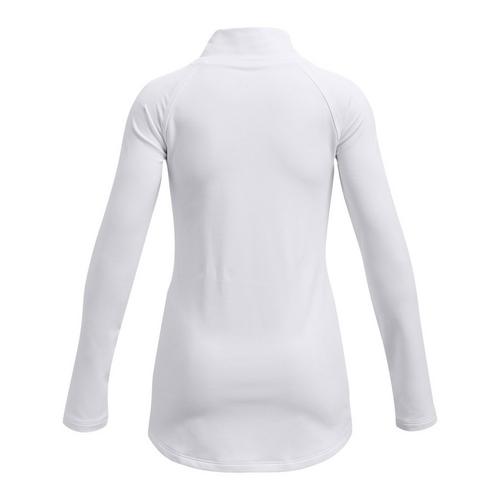 Girls' Under Armour ColdGear Long Sleeve Mock Neck T-Shirt - Primary Image