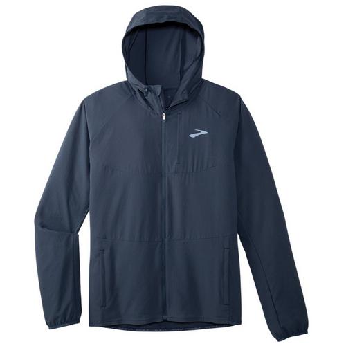 Men's Brooks Canopy Hooded Windbreaker - Primary Image