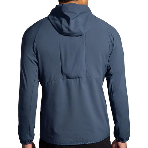 Men's Brooks Canopy Hooded Windbreaker - Primary Image