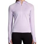 Women's Brooks Notch Thermal 2.0 Long Sleeve Hooded 1/4 Zip - Thumbnail 1 of 2
