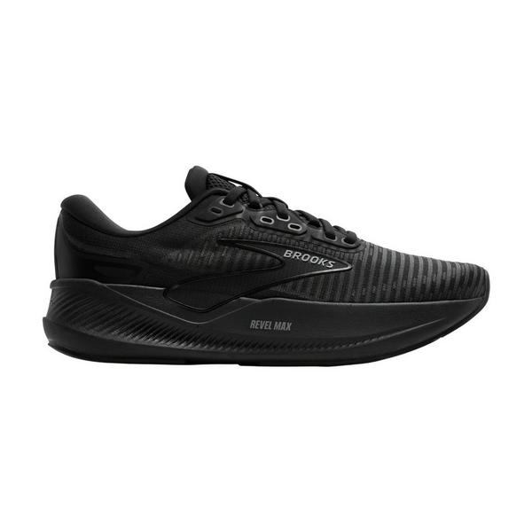 Women's Brooks Revel Max Running Shoes 6 Regular Black/Black/Ebony