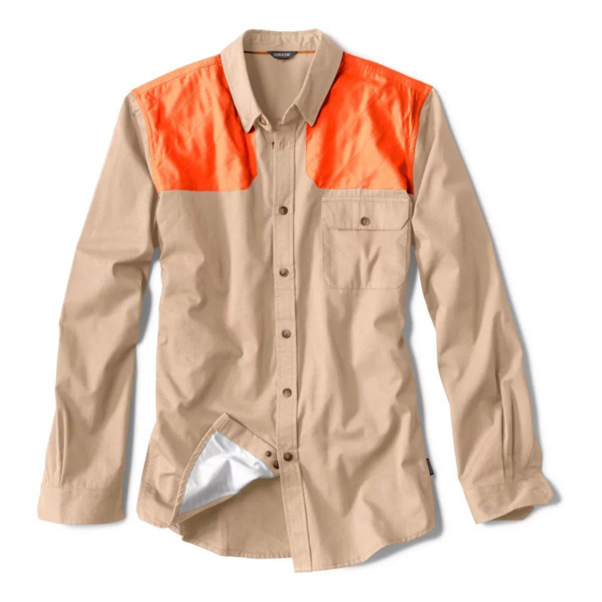 Men's Orvis Midweight Shooting Long Sleeve Button Up Shirt - Orvis