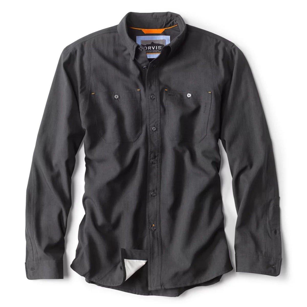 Men's Orvis Tech Chambray Work Long Sleeve Button Up Shirt - Orvis
