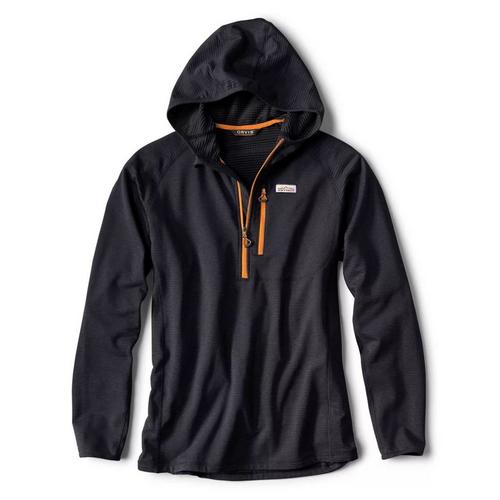 Men's Orvis Horseshoe Hills Quarter-Zip Hoodie 1/4 Zip Pullover - Primary Image