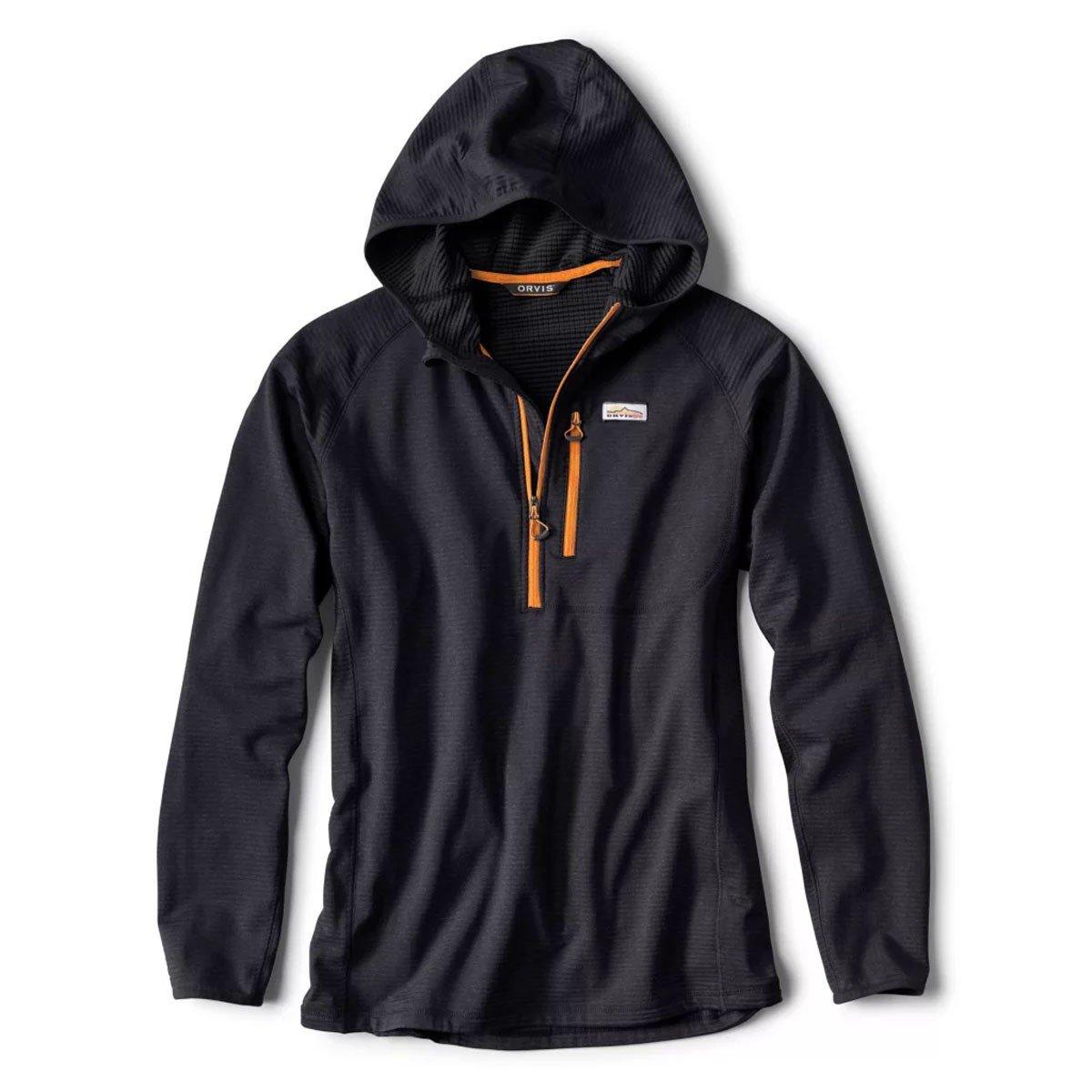 Men's Orvis Horseshoe Hills Quarter-Zip Hoodie 1/4 Zip Pullover - Orvis