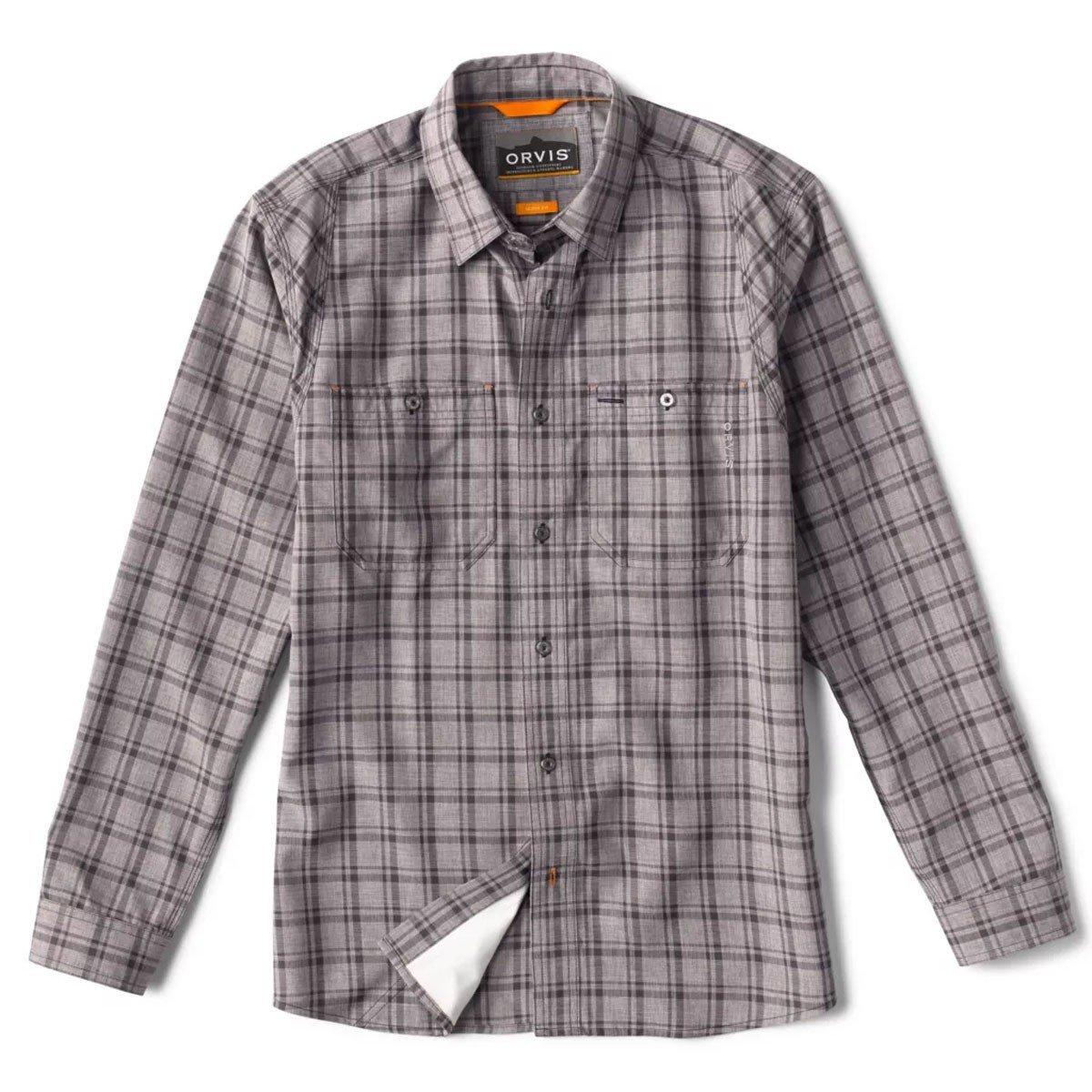 Men's Orvis Tech Chambray Long Sleeve Button Up Shirt - Orvis