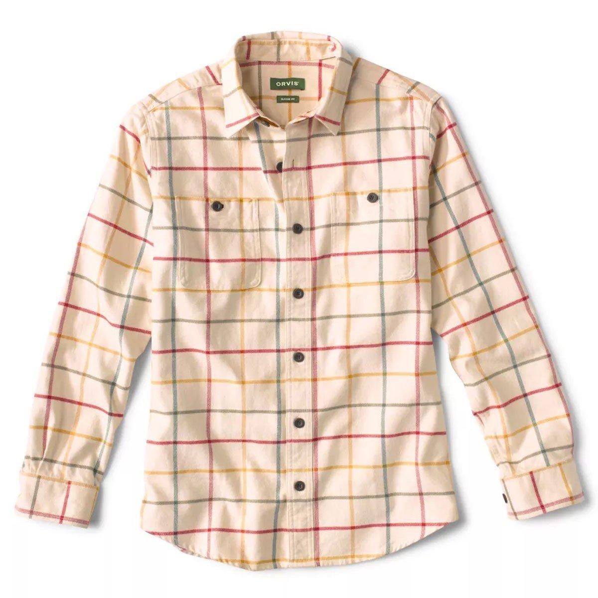 Men's Orvis The Perfect Flannel Long Sleeve Button Up Shirt - Orvis