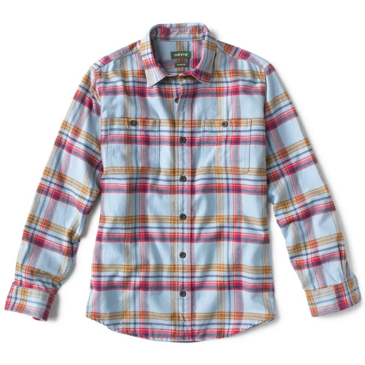Men's Orvis The Perfect Flannel Long Sleeve Button Up Shirt - Orvis
