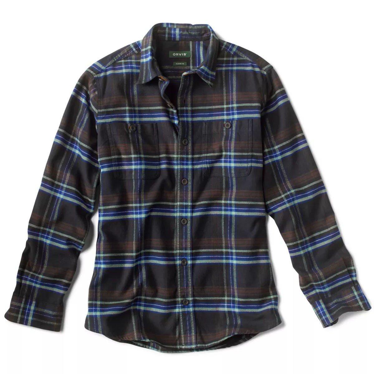 Men's Orvis The Perfect Flannel Long Sleeve Button Up Shirt - Orvis
