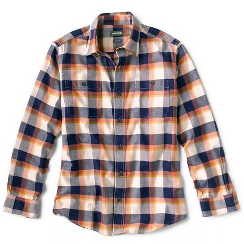 Men's Orvis The Perfect Flannel Long Sleeve Button Up Shirt - Primary Image