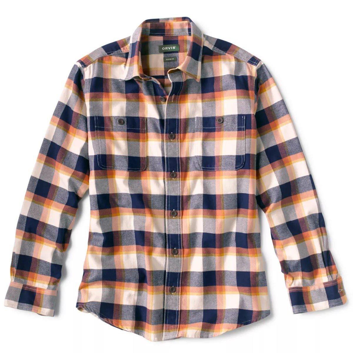 Men's Orvis The Perfect Flannel Long Sleeve Button Up Shirt - Orvis