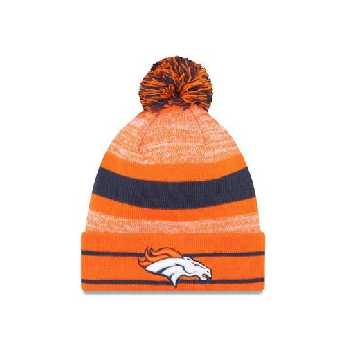 New Era Denver Broncos Cuff Pom Beanie - Primary Image