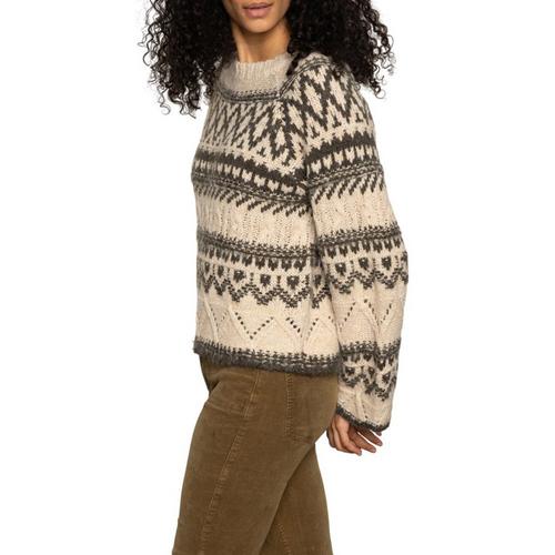 Women's Sanctuary Fairisle Pullover Sweater - Primary Image