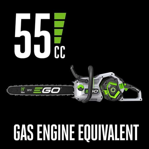 EGO Power+ 20 in 56V Battery Chainsaw Kit  (Battery and Charger Included) - Primary Image