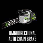 EGO Power+ 20 in 56V Battery Chainsaw Kit  (Battery and Charger Included) - Thumbnail 4 of 5