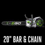 EGO Power+ 20 in 56V Battery Chainsaw Kit  (Battery and Charger Included) - Thumbnail 5 of 5