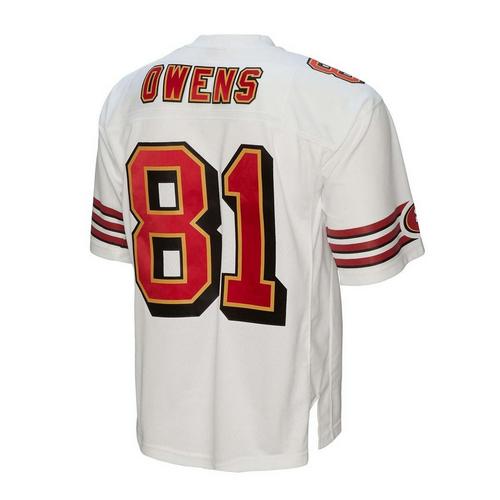 Mitchell and Ness San Francisco 49ers Terrell Owens #81 Legacy 1996 Jersey - Primary Image