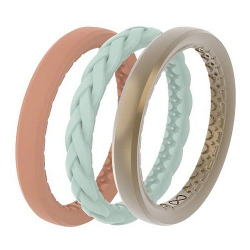 Women's Groove Life Women's Women's WoStackables Set Set Ring Set - Primary Image