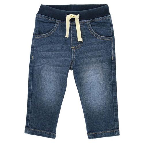 Toddler Boys' RuggedButts Classic Pull On Original Straight Jeans - Primary Image