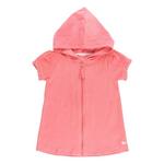 Toddler Girls' RuffleButts Terry Full-Zip Hoodie Swim Cover Up - Thumbnail 1 of 4