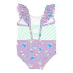 Toddler Girls' RuffleButts Pinafore One Piece Swimsuit - Thumbnail 2 of 2