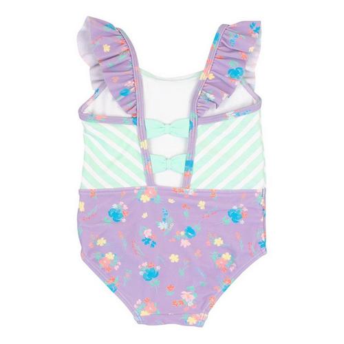 Toddler Girls' RuffleButts Pinafore One Piece Swimsuit - Primary Image