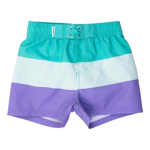 Toddler Boys' RuggedButts Marine Color Block Swim Trunks - Primary Image
