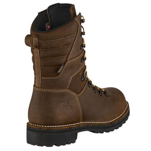 Men's Irish Setter Shorewood 9" Leather Safety Waterproof Work Boots - Primary Image