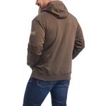 Men's Ariat Rebar Workman DuraCanvas Hoodie - Thumbnail 3 of 3