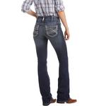 Women's Ariat Real Entwined Slim Fit Bootcut Long Jeans - Thumbnail 5 of 12